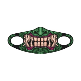 Oni Mask Green T-Shirt