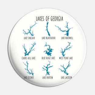 Lakes of Georgia Pin