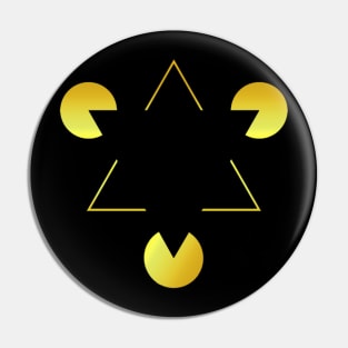 Golden Star illusion Pin