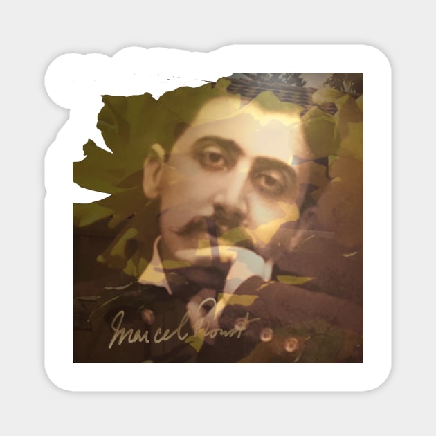 Marcel Proust Magnet by mindprintz