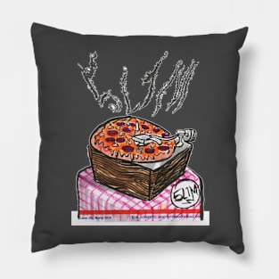 5L1M-LP Pizza on USPS228 Pillow