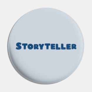 Denim Storyteller Pin