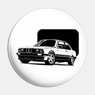 E30 M3 1968- 1995 vintage classic car Pin