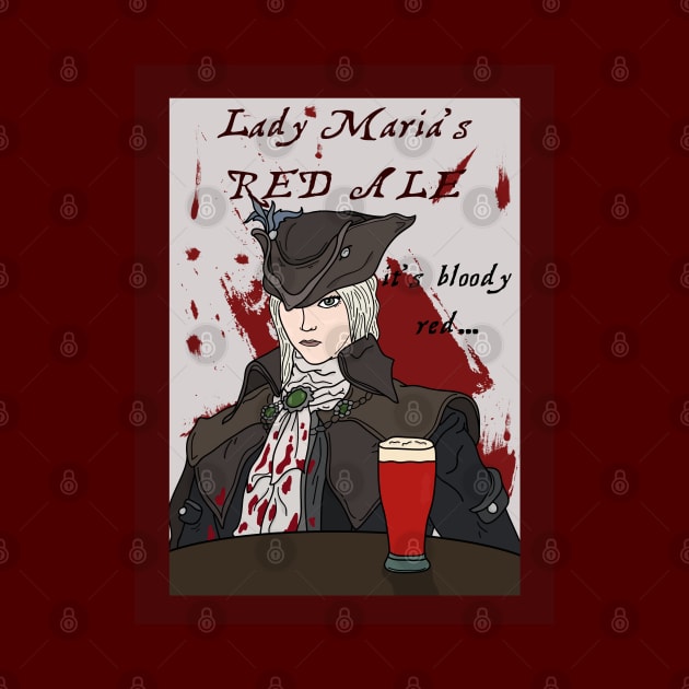 Bloodborne - Lady Maria's beer by DigitalCleo