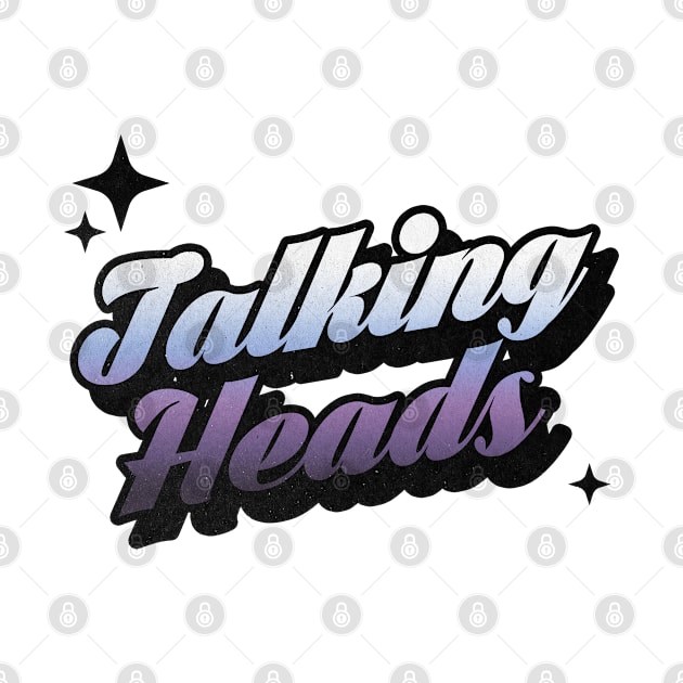 Talking Heads - Retro Classic Typography Style by Decideflashy