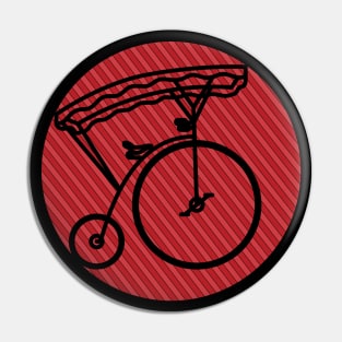 The Prisoner — Penny Farthing Pin