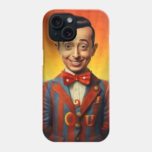 Pee Wee Herman art Phone Case