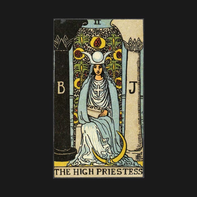 THE HIGH PRIESTESS by WAITE-SMITH VINTAGE ART