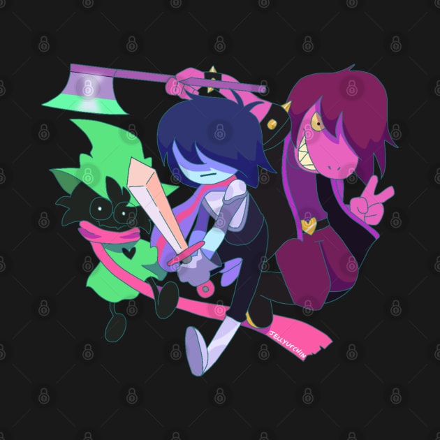 deltarune gang by jellyurchin