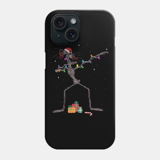 Dabbing Christmas Siren Head Phone Case