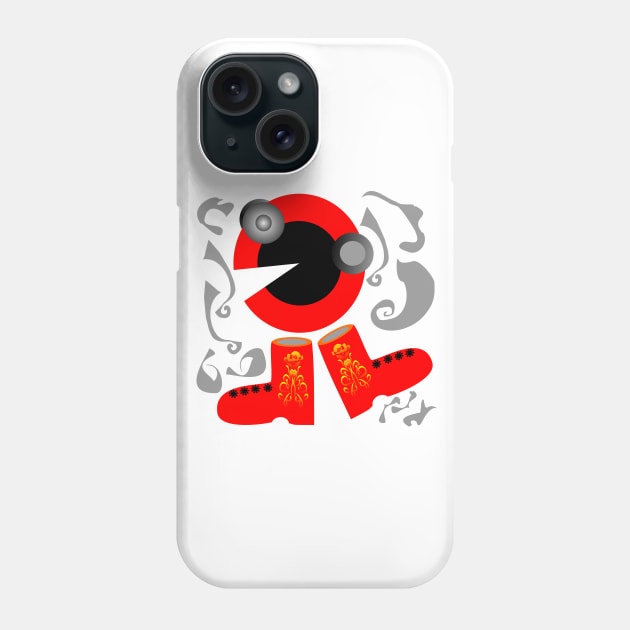 red shoes Phone Case by supinforyou