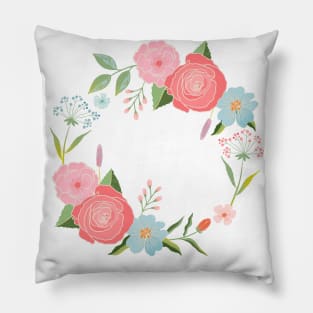 Floral wreath Pillow