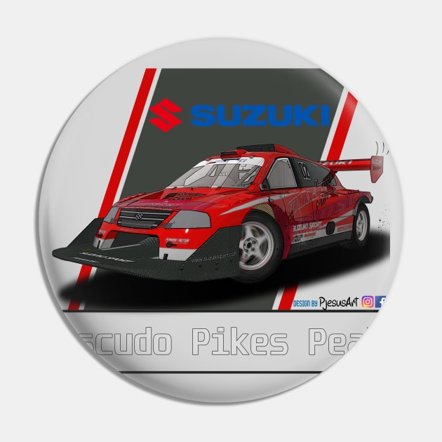 Suzuki Escudo Pikes peak monster Pin by PjesusArt