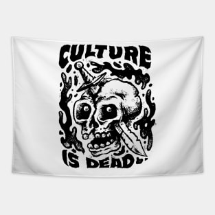 Rebel Culture Skull Tapestry