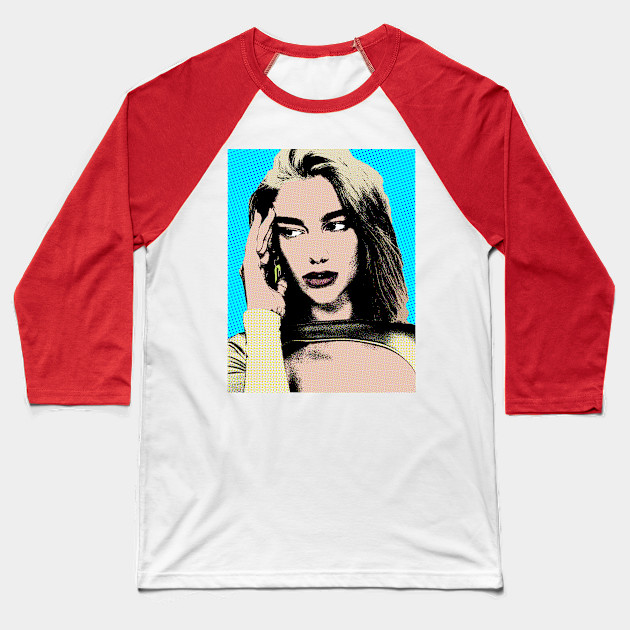 Disover Dua Lipa style pop art - Dua Lipa - Baseball T-Shirt