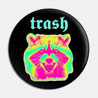 Trash raccoon Pin