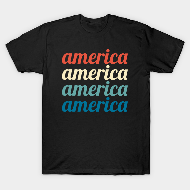 Discover america rertro - Retro - T-Shirt