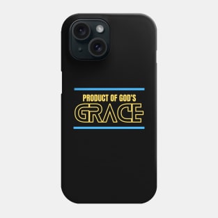 Product Of God's Grace | Christian Typography Phone Case