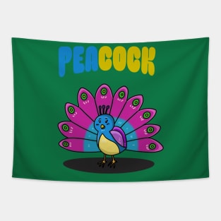 Sweet peacock Tapestry