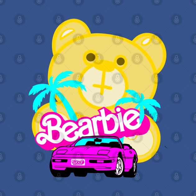 MALIBU BEARBIE by ART by RAP