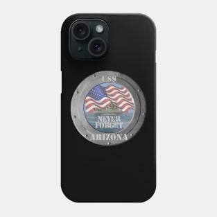 USS Arizona Never Forget Phone Case