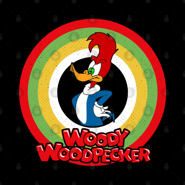 Woody Woodpecker Circle Style by Gunung Sambojorka