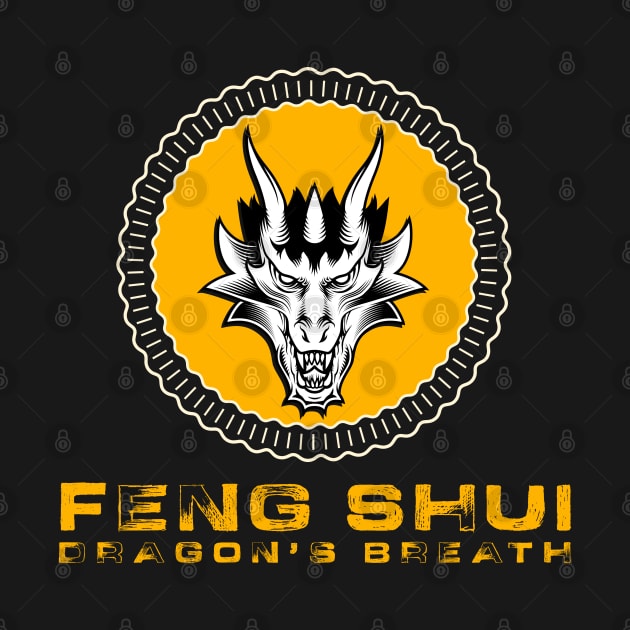 FENG SHUI  Dragon`s Breath Chinese Mithology Symbol for Wisdom and Good Fortune by Naumovski