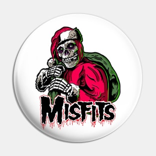 Misfits Santa Pin