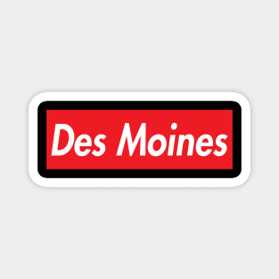 DES MOINES SUPER USA LOGO Magnet