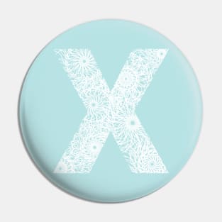 Letter X Pin