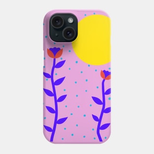 Sunny flowers Phone Case