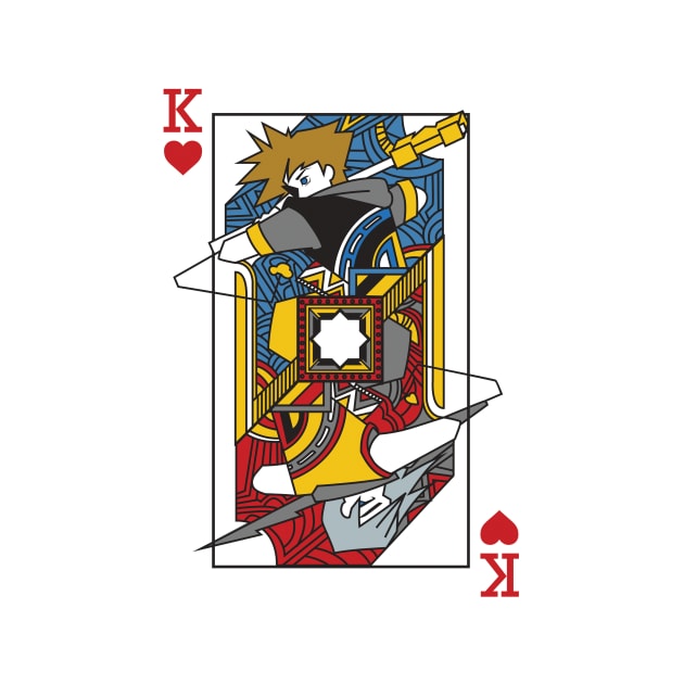 Kingdom Hearts - King of Hearts by NerdGamePlus