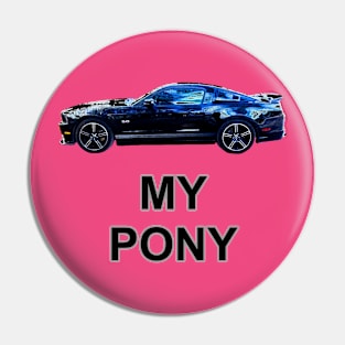 My Pony BLK50 Neon Pin