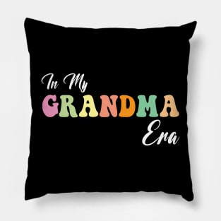 Groovy Retro In My Grandma Era Pillow