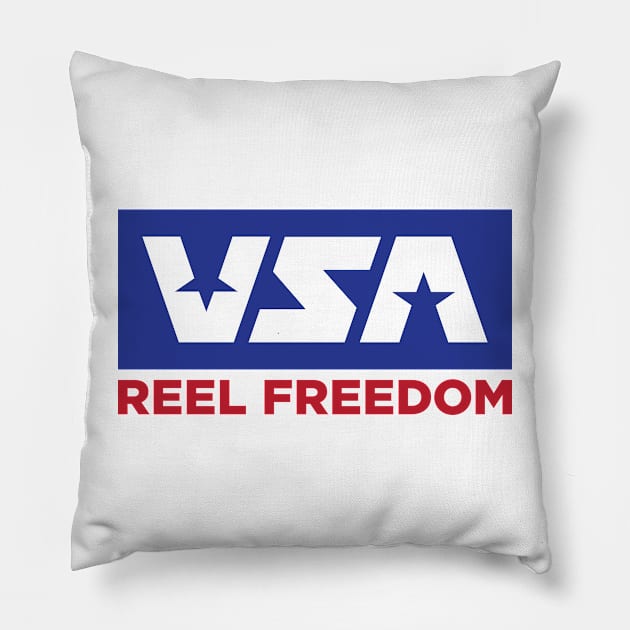 USA Freedom quote Pillow by RetroArtCulture