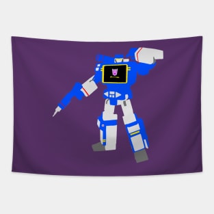 Minimalist Soundwave Tapestry