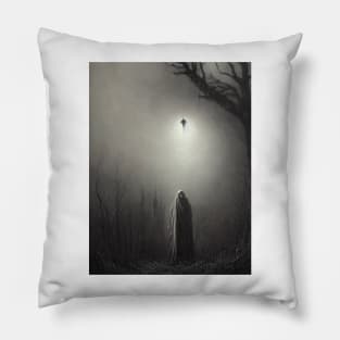 Halloween Scene Pillow