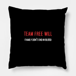 Team Free Will Pillow