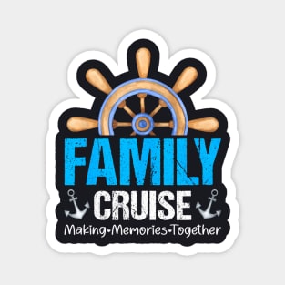 Family Vacation Group Matching Family Cruise Magnet