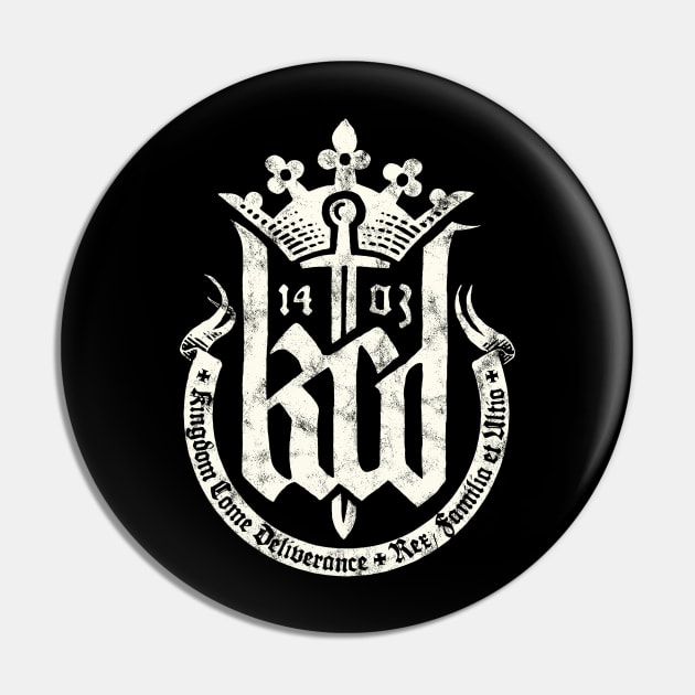 Kingdom Come Deliverance Seal Pin by StebopDesigns