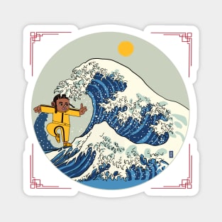 KUNG FU GREAT WAVE Magnet