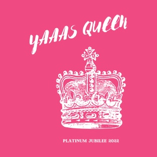 Yas Queen Jubilee Design T-Shirt