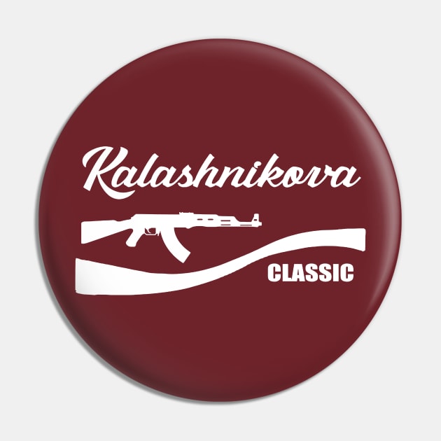 Kalashnikov AK47 Classic Pin by haskane