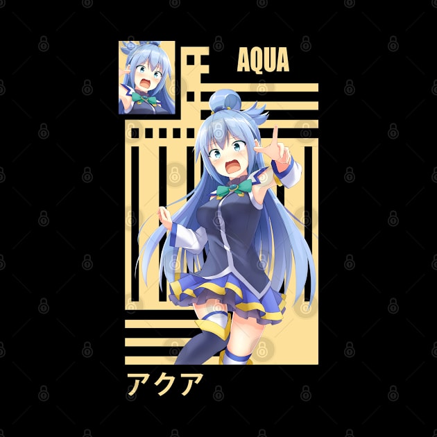 aqua konosuba by ANIME FANS