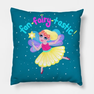 Fan-fairy-tastic! Pillow