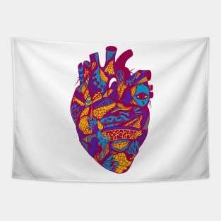 Triad Transparent Heart Tapestry