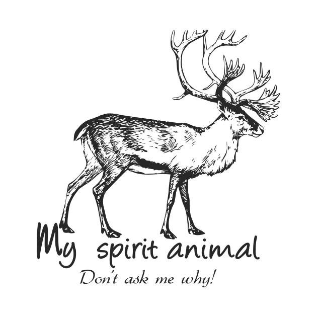 Reindeer My spirit animal by Manikool