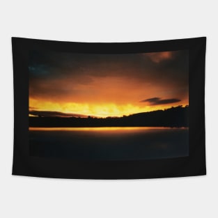 Sky on Fire Tapestry