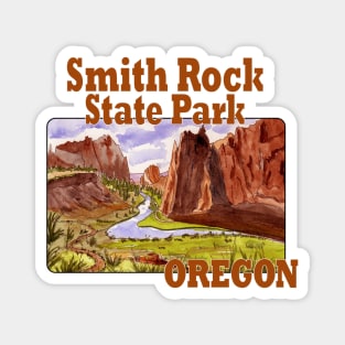 Smith Rock State Park, Oregon Magnet