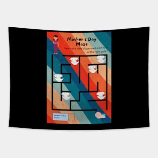 Mothers maze Tapestry